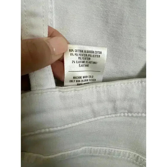 Hudson Avalon Overalls White Size 28 - Picture 14 of 15